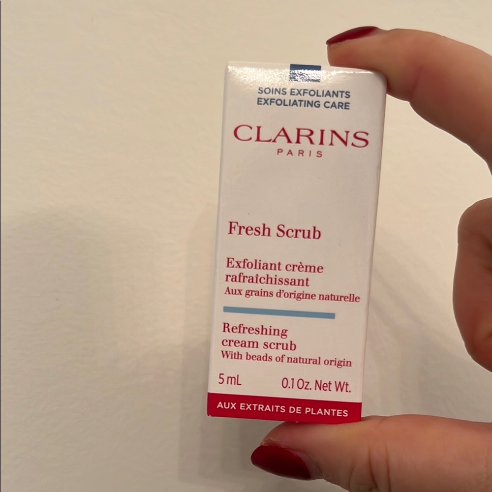 Clarins Fresh Exfoliating Scrub 5ml New in box! GWP - Picture 2 of 3